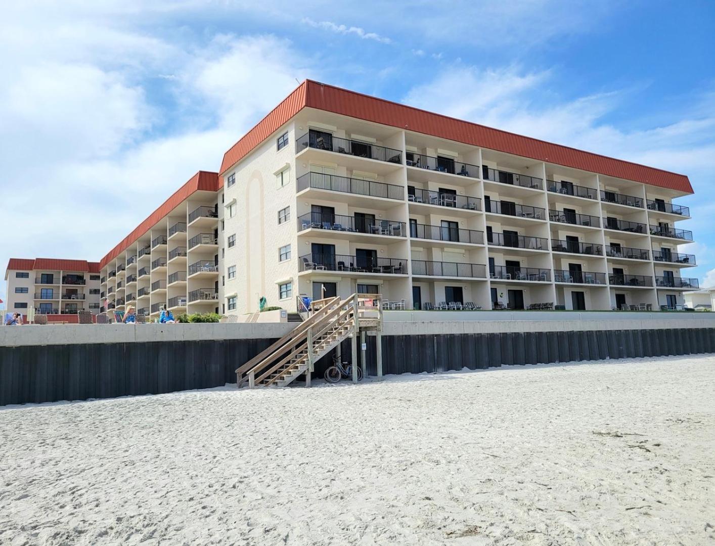 Ferienwohnung 404 - Beautiful 2/2 Ocean View New Smyrna Beach Exterior foto